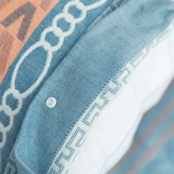 Elosung 1 Pair Of Pink Prism Snap On Cotton Gauze Pillowcase Set Without Core Pillow Cases