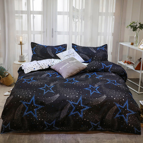 Elosung Starry Duvet Cover 3 Piece Set (With Corner Ties)Quilt 230Cm X Pillowcase 51 92Cm Quilt Covers