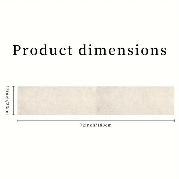 Elosung Easter Table Runner Linen Bunny Decoration 72 Inch Set Of Style 4 Table Runners