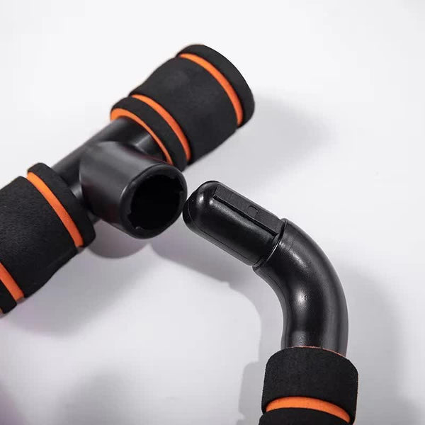 Black Push Up Support Brackets For Home Fitness Stability Bars Upper Body Training Push Up Stands