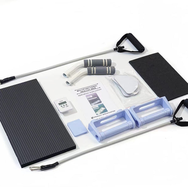 Black Foldable Multi Functional Abdominal Trainer – Home Workout Fitness Board Abdominal Machines