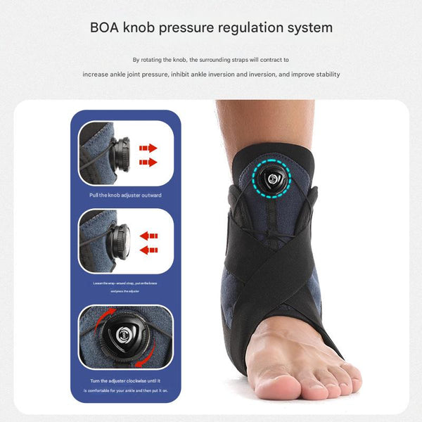 Elosung 1 Pair Black Pink Adjustable Ankle Brace Compression Support For Running Sports And Recovery Orthotics Braces & Sleeves