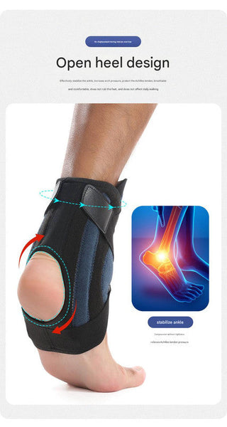 Elosung 1 Pair Black Pink Adjustable Ankle Brace Compression Support For Running Sports And Recovery Orthotics Braces & Sleeves