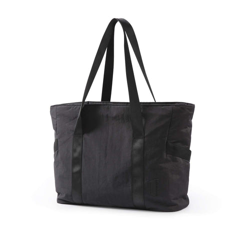 Black Stylish And Practical Water Resistant Tote Bag For Daily Use & Yoga Spacious With Convenient Compartments Women's Bags & Handbags