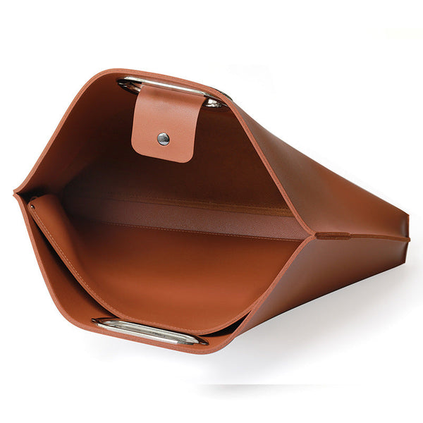 Elegant Black Pu Leather Laptop Handbag Sleeve Protective Case With Strap Laptop Cases & Bags