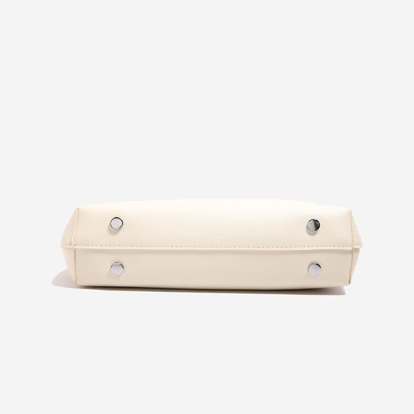 Elosung Blue Women's Trendy Pu Leather Shoulder Bag Fashionable Underarm Hobo With Adjustable Strap Women's Bags & Handbags