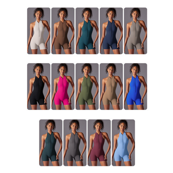 Size Xl Black High Impact Seamless Bodysuit Nude Feel Yoga & Fitness Romper Bodysuits