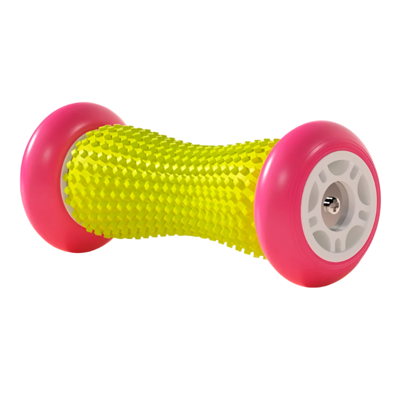 Green Pink Foot Massage Roller Plantar Fasciitis & Muscle Relief Tool Massagers