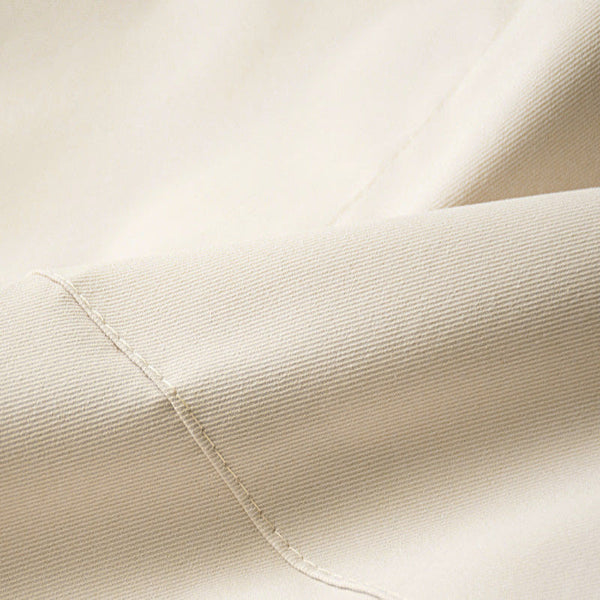 Off White Waterproof Oil Proof Apron Adjustable Kitchen With Pockets Aprons