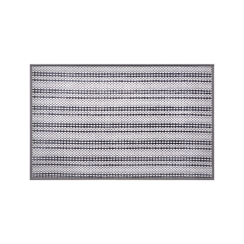 Grey Safe & Dry Bathroom Mat Non Slip Absorbent Rug 40X60cm Bath Mats Rugs & Toilet Covers