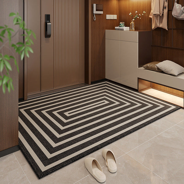 Elosung 1 Sets Of Geometric Pattern Entryway Mat Non Slip Welcome Rug For Front Door Placeholder