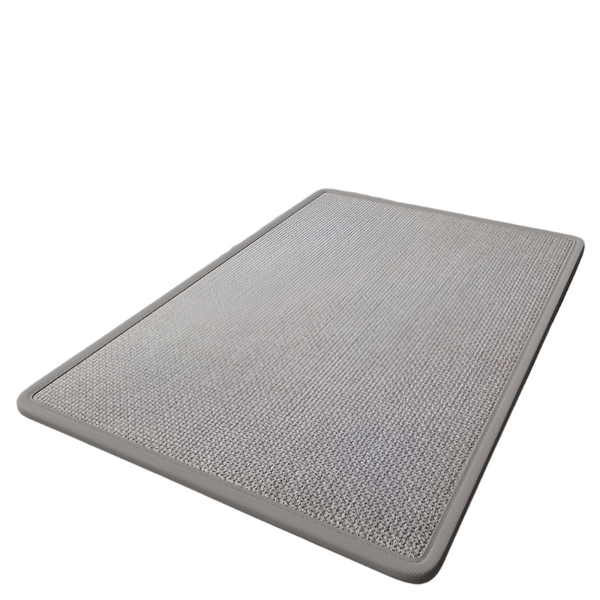 Grey Quick Dry Bathroom Rug Non Slip Pvc Foam Super Absorbent 40X60cm Bath Mats Rugs & Toilet Covers