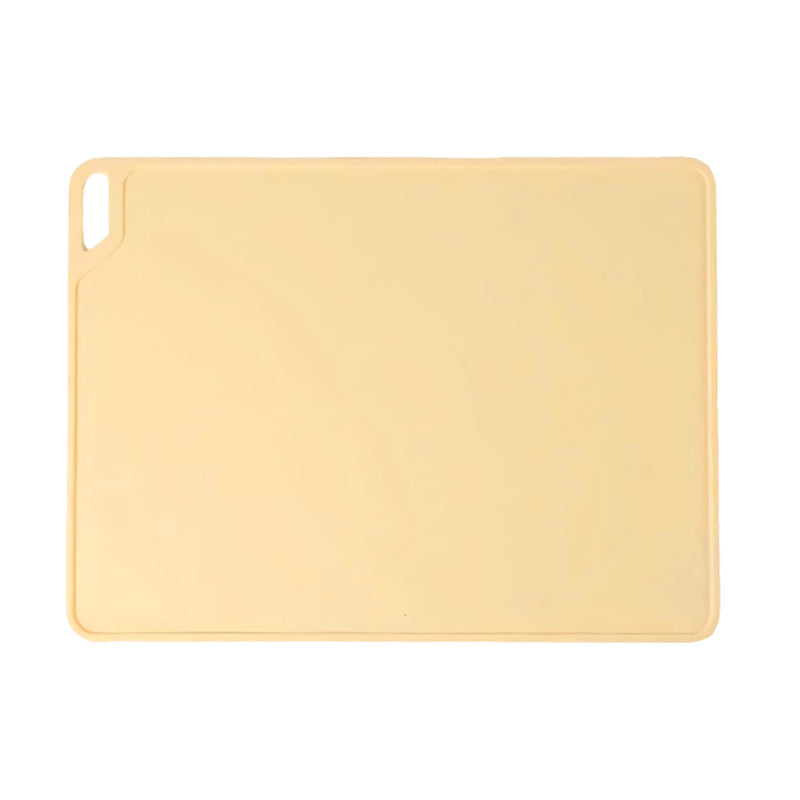 Yellow Safe & Durable Silicone Placemat Heat Resistant Spill Proof Table Protector For Kids Adults(40*60Cm) Placemats