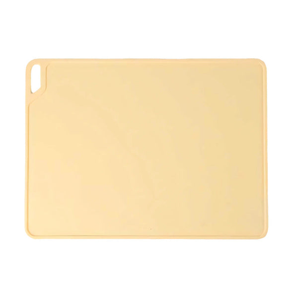 Yellow Safe & Durable Silicone Placemat Heat Resistant Spill Proof Table Protector For Kids Adults(40*60Cm) Placemats