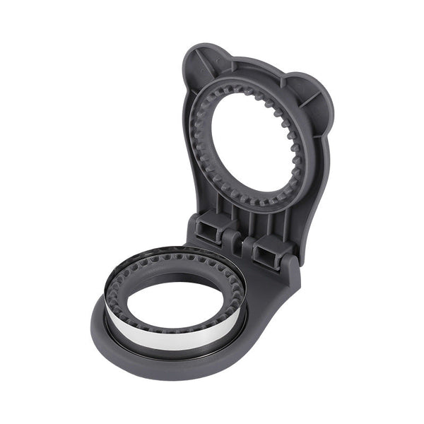 3 Pcs Red Round Sandwich Sealer Cutter Safe Hand Guard Diy Pocket Bread Mold Vacuum Sealers