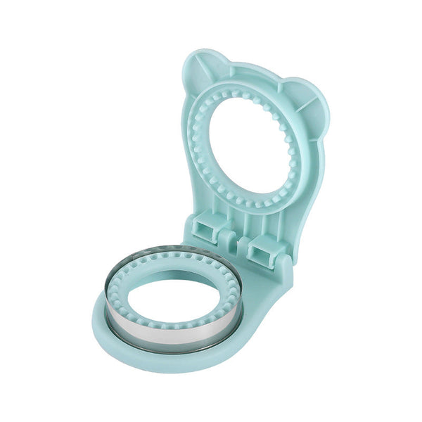 3 Pcs Red Round Sandwich Sealer Cutter Safe Hand Guard Diy Pocket Bread Mold Vacuum Sealers