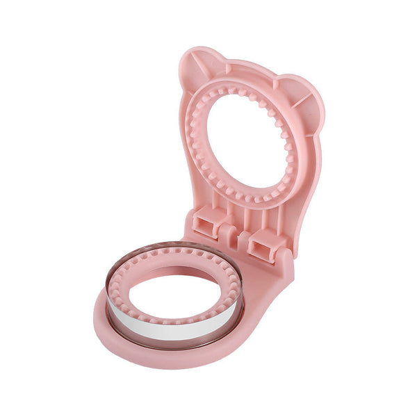 3 Pcs Red Round Sandwich Sealer Cutter Safe Hand Guard Diy Pocket Bread Mold Vacuum Sealers