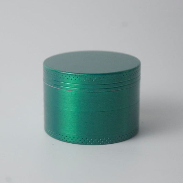 Black Premium 4 Layer Zinc Alloy Herb Grinder Magnetic Lid & Fine Grinding 63Mm 162G Other Kitchen Gadgets