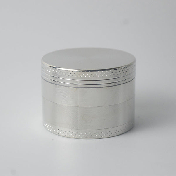 Black Premium 4 Layer Zinc Alloy Herb Grinder Magnetic Lid & Fine Grinding 63Mm 162G Other Kitchen Gadgets