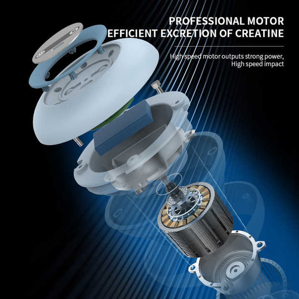 Elosung 2 Pcs Grey And Green Mini Massage Gun 6 Speed Muscle Relaxer Usb Rechargeable Portable Fascia Massager For Home Use Massagers