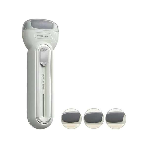 Beige Electric Foot Grinder With Usb Charging Dual Speed Callus Remover For Smooth Exfoliated Feet Foot Creams & Treatments