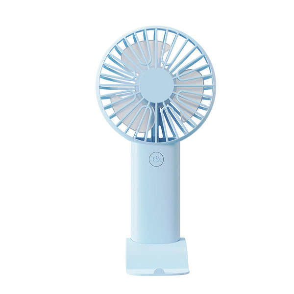 Elosung 2 Pcs Blue Usb Fan 3 Speed Settings Perfect For Office Desk & Travel Portable Fans