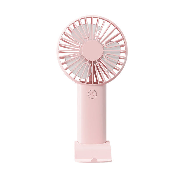 Elosung 2 Pcs Pink Portable Usb Fan 3 Speed Settings Perfect For Office Desk And Travel Portable Fans