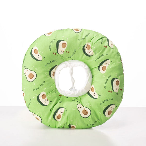 Elosung 2 Pcs Cupid's Arrow Pattern Pet Recovery Collar Comfortable Anti Lick Cone For Cats & Dogs Size M Dog Collars