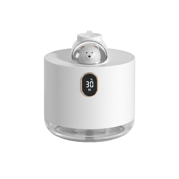 White Astronaut Humidifier With Led Night Light Whisper Quiet For Bedroom Humidifiers