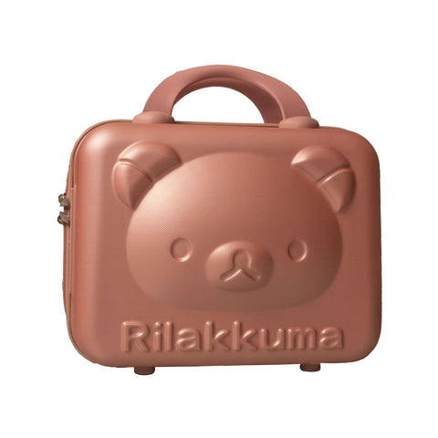 Elosung Bear Makeup Box Rose Gold (With A Password Lock) Makeup Bags & Cases