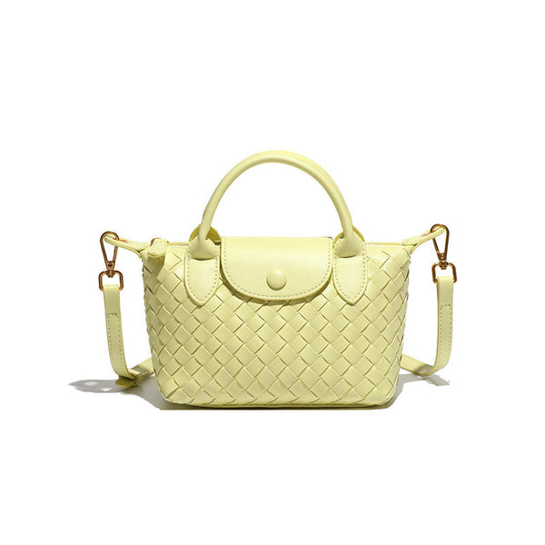 Woven Shoulder Bag Stylish Dumpling Simple And Versatile Crossbody For Women Women's Bags & Handbags
