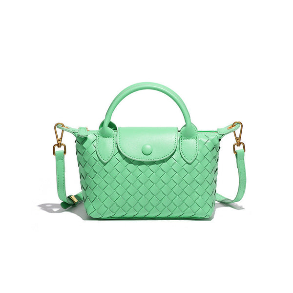 Woven Shoulder Bag Stylish Dumpling Simple And Versatile Crossbody For Women Women's Bags & Handbags