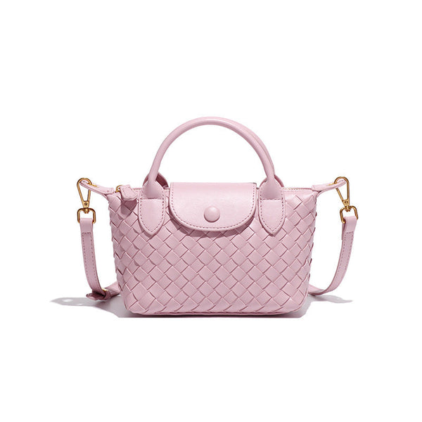 Woven Shoulder Bag Stylish Dumpling Simple And Versatile Crossbody For Women Women's Bags & Handbags