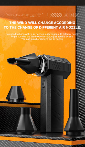 Portable Air Blower Multi Use For Computer Car Outdoor Inflatables Blowers Air Movers & Dryers