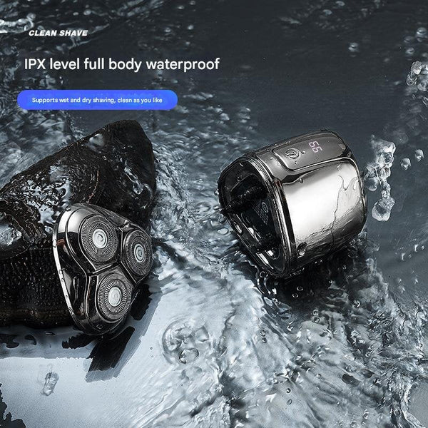 Black Mini Electric Shaver For Men Portable & Rechargeable Razor Travel Men's Shavers