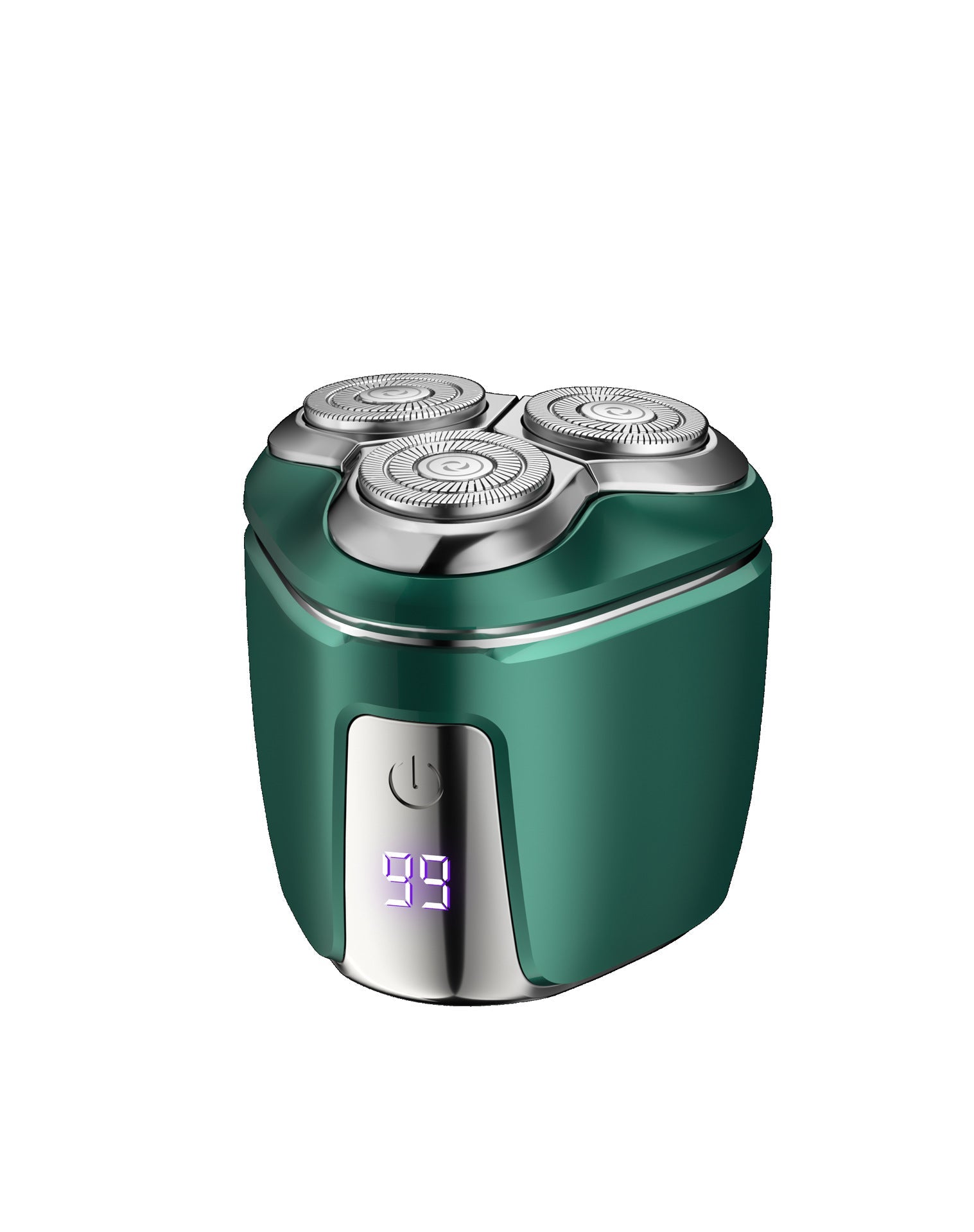 Green Mini Electric Shaver For Men Portable & Rechargeable Razor Travel Men's Shavers