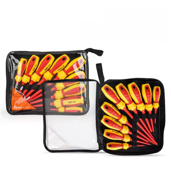 9 Piece Insulated Screwdriver Set For Home Repair And Electrical Work Tools Screwdrivers