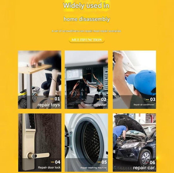 9 Piece Insulated Screwdriver Set For Home Repair And Electrical Work Tools Screwdrivers