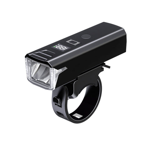Bike Headlight Rechargeable Led Bicycle Front Light, 85º Floodlight (Digital Display Model) Lights & Reflectors