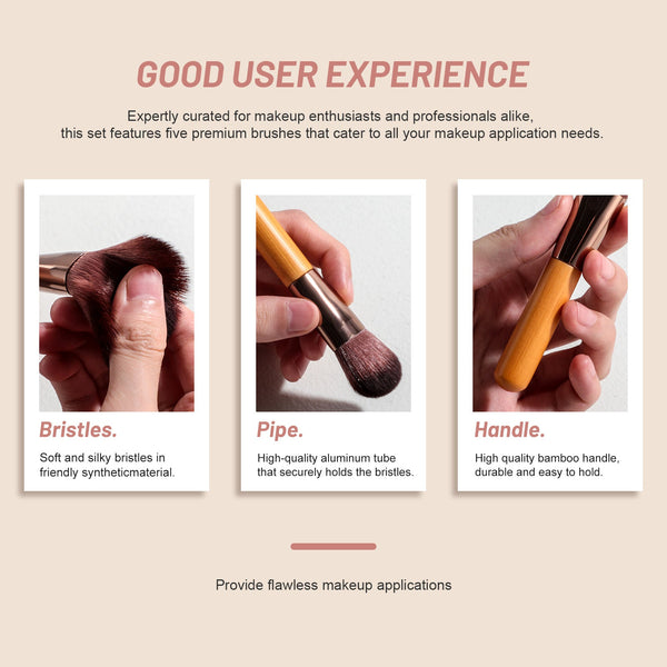 Travel Makeup Brush Set With Led Mirror Your Beauty Essentials On The Go Brushes