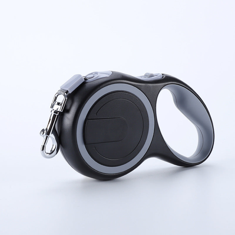 Gray 3M Retractable Pet Leash Tangle Free Extendable For Walking Leads & Head Collars