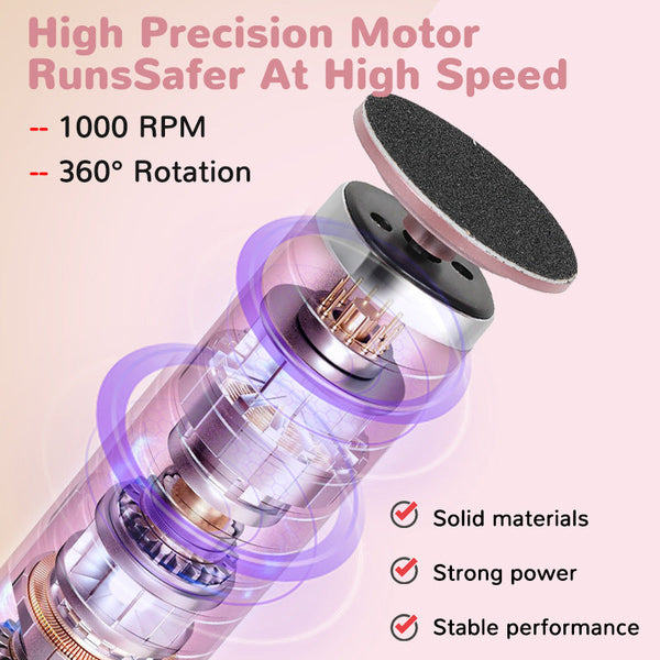 2 In 1 Electric Foot File & Hand Care Tool Electric Files & Tools