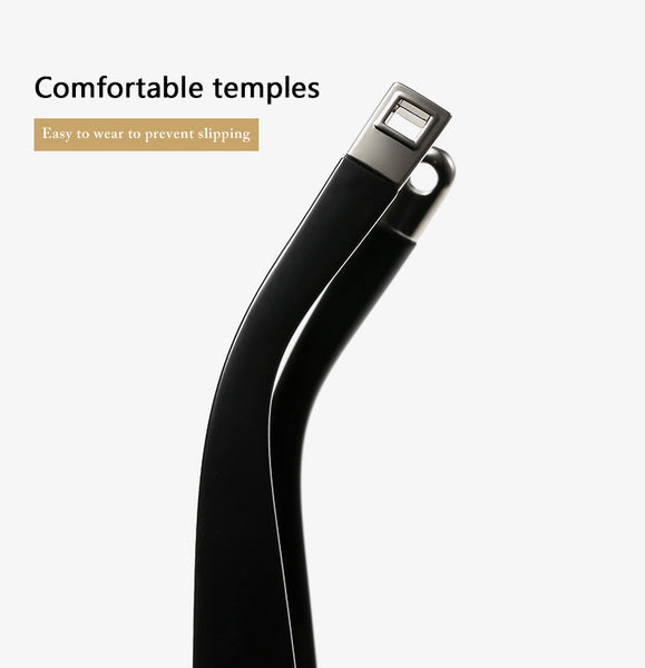 Blue Frame Film 2 Pcs Retro Rectangular For Women & Men Sunglasses