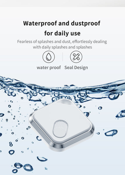 Silver Black Locator Technology Apple Find My Compatible Key Finder Item Tracker Anti Theft Gps