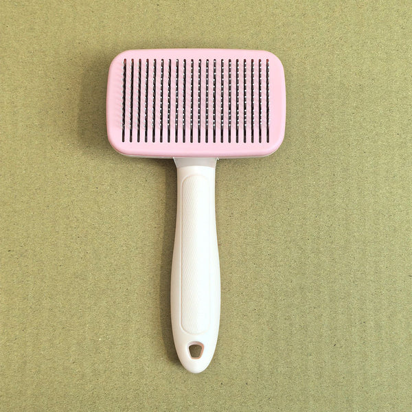 Pink 8 Piece Pet Grooming Tool Set Brushes Nail Clippers & More Dog Grooming