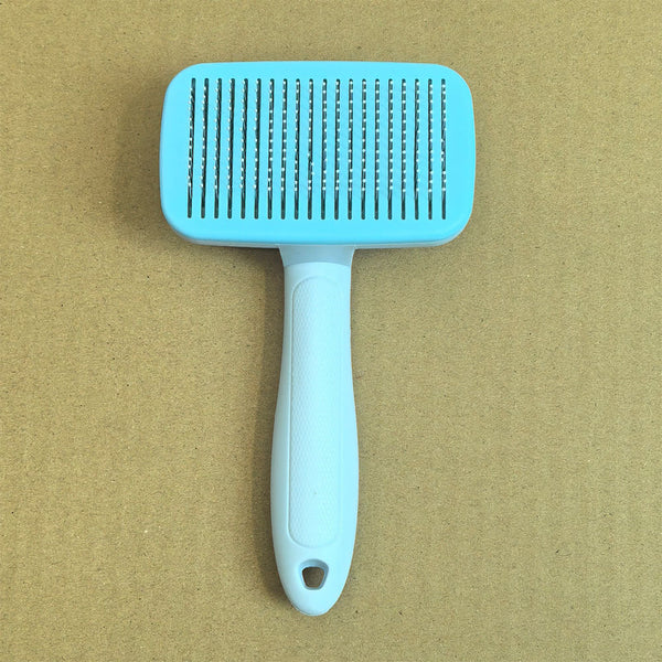 Blue 8 Piece Pet Grooming Tool Set Brushes Nail Clippers & More Dog Grooming