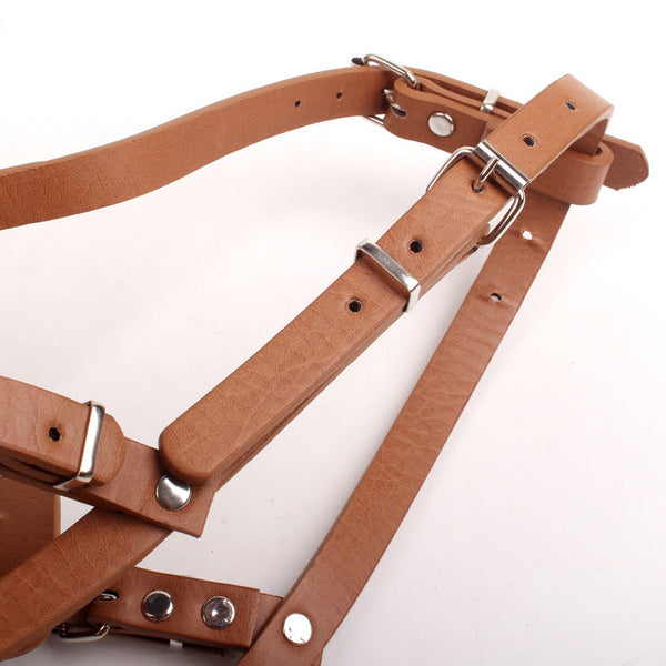 Brown Metal Basket Dog Muzzle Anti Bite Anti Barking Xxl Size For Large Dogs Muzzles