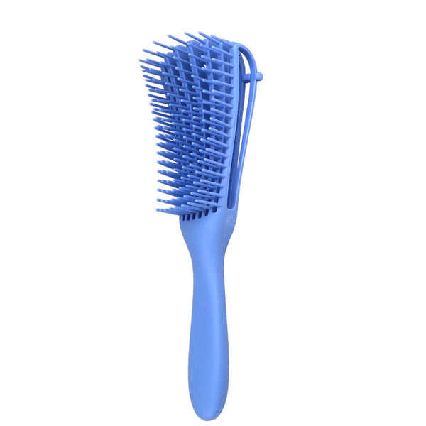 3 Pcs Blue Detangling Brush Octopus Design For Smooth And Effortless Hair Care Brushes & Combs