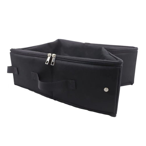 Black Foldable Box Waterproof Travel Pan For Cats Cat Litter