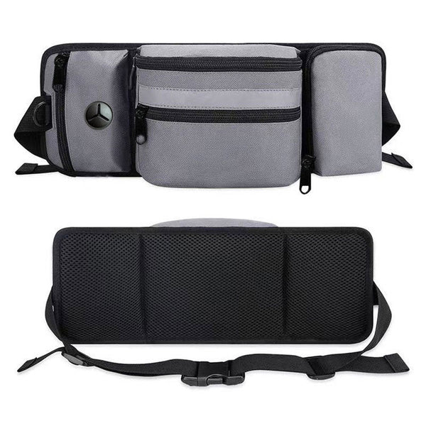 Multi Function Dog Training Belt Bag With Water Bottle Holder Grey Other Training & Obedience